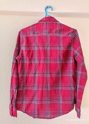 Erkek Ekose Uzun Kollu Gömlek - Görsel 2