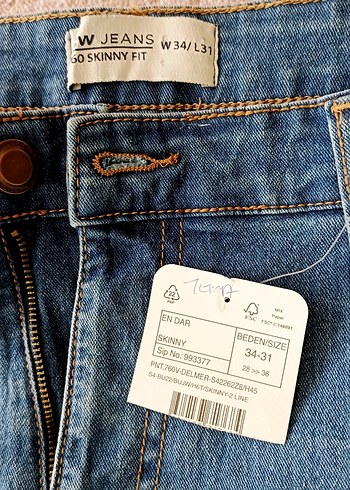 Erken Jean (kot) Pantolon - Görsel 3