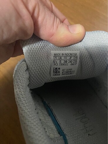 38 Beden gri Renk Orginal Adidas superstar