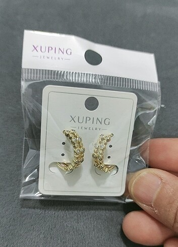 Diğer xuping küpe gold