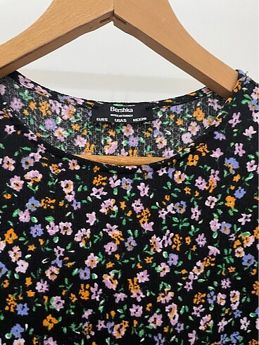 Bershka Kadın bershka çiçekli elbise