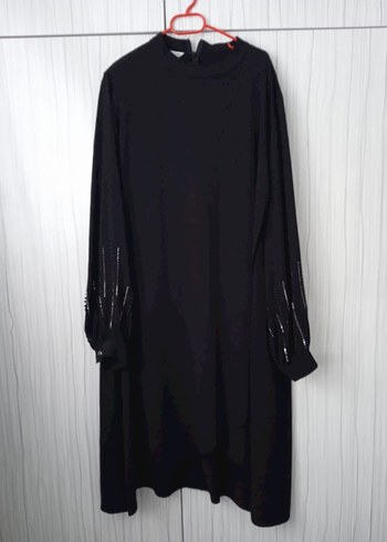 Uzun Kollu Siyah tunik - Görsel 2