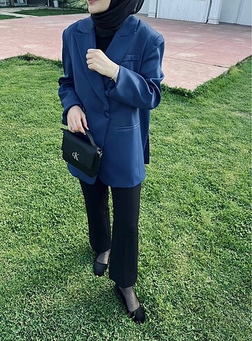 Diğer Manuka saten blazer