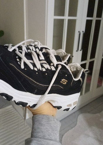 Skechers Kadın Spor Ayakkabı Siyah Beyaz - Görsel 2