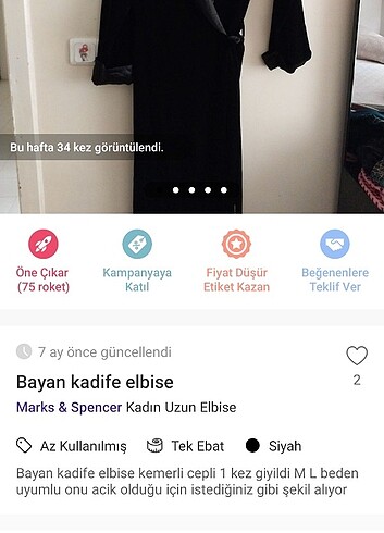 l Beden siyah Renk Bayan kadife elbise abiye