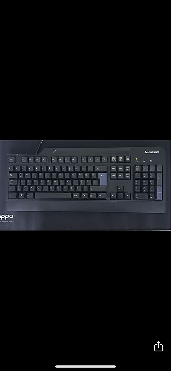 Lenovo temiz çalışan klavye