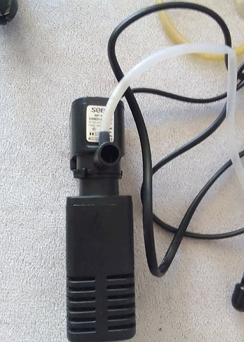 Beden Mavi Renkli Akvaryum Ekipmanları Seti