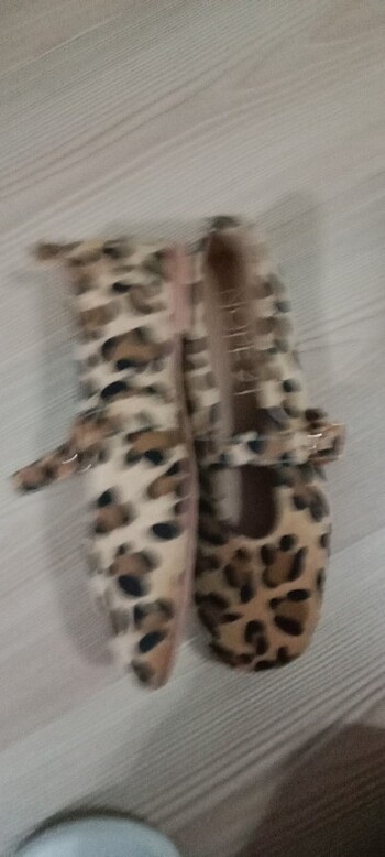 36 Beden Leopar ayakkabı