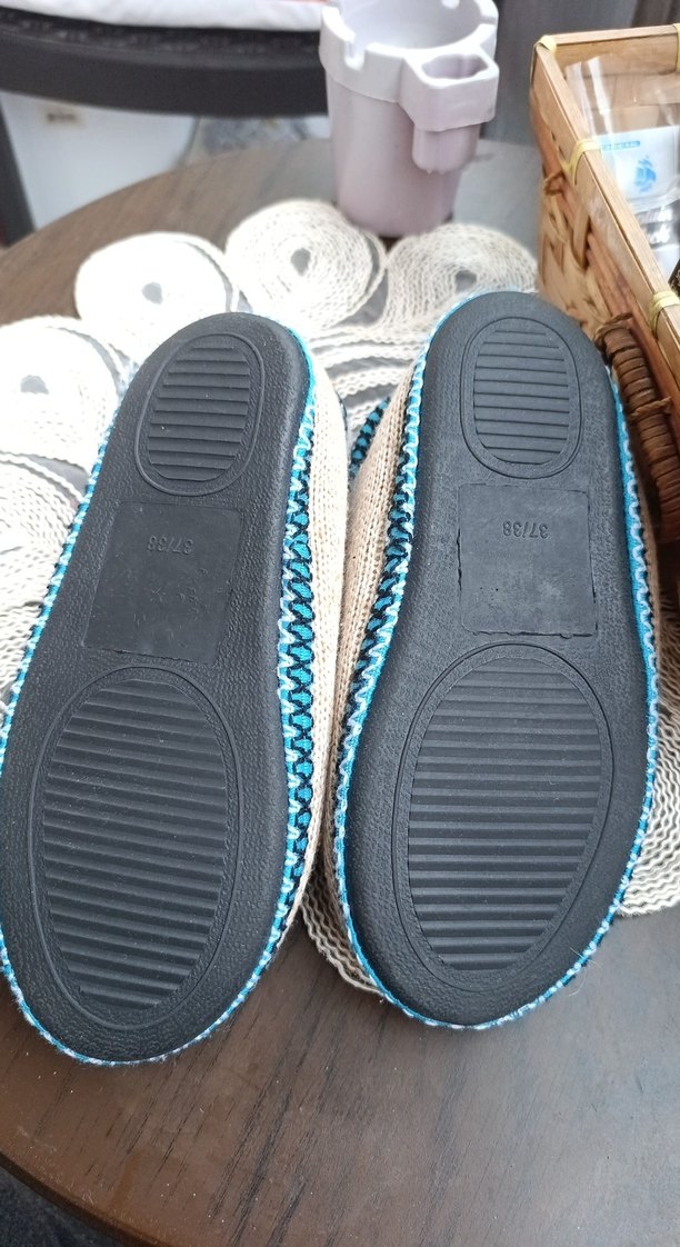 Renkli Nakışlı Erkek  Örgü Ev Terliği - Görsel 3