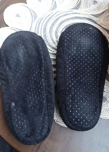 Desenli Sıcak Terlik - Görsel 3