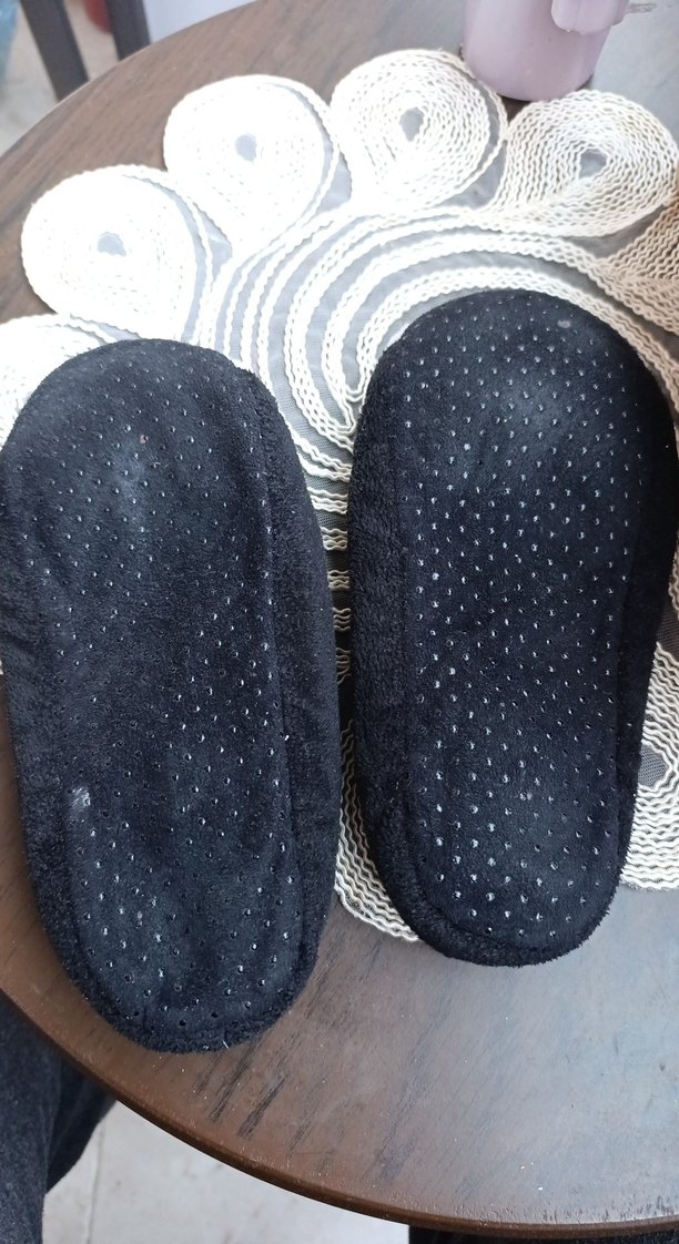 Desenli Sıcak Terlik - Görsel 3