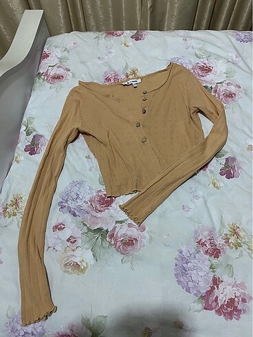 Koton Koton Yazlık Dugmeli Crop Ust