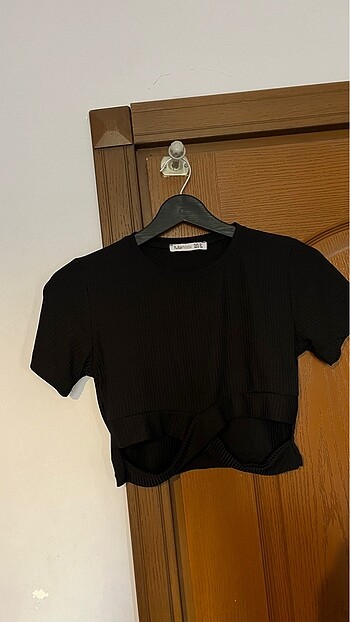 Siyah fitilli crop