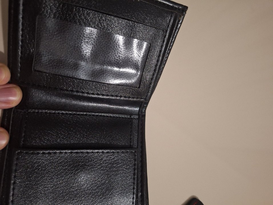 Siyah Deri Erkek Cüzdanı - Görsel 2