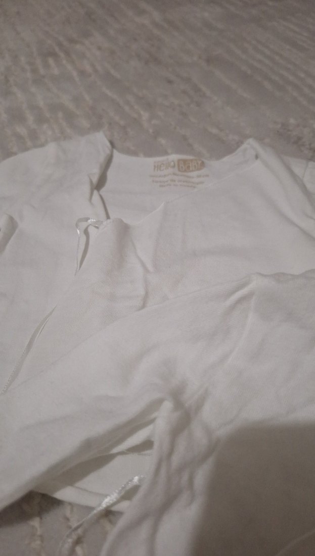 Beyaz Bebek İçlik Takımı - Görsel 2