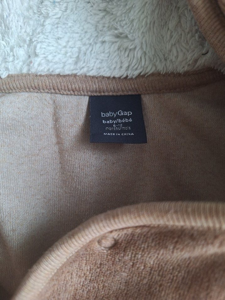 Kahverengi Erkek Bebek Triko Tulumu - Görsel 3