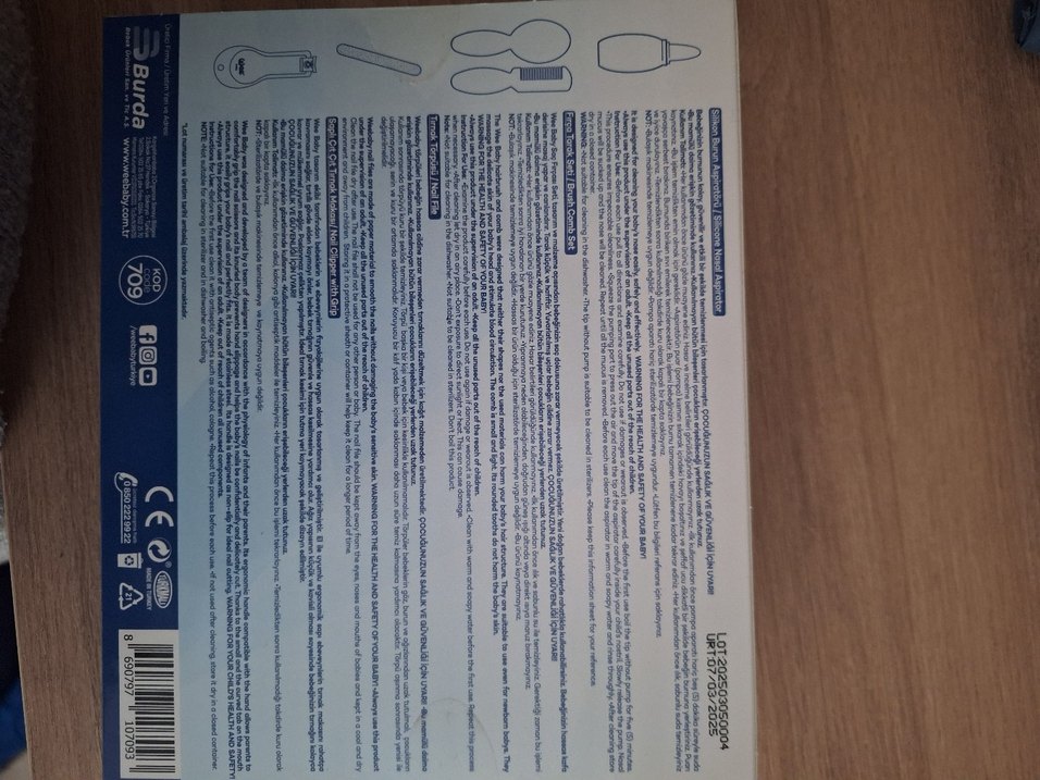 Wee Baby Yenidoğan Bebek Bakım Seti 0+ Ay - Görsel 3