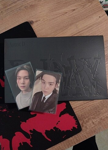 bts yoongi agust d dday albüm pc