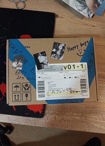 bts taehyung layover albüm pc