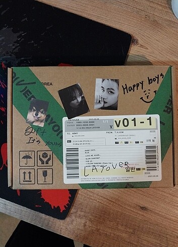 bts taehyung layover albüm pc