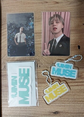 bts jimin muse weverse pob earlybird pc set