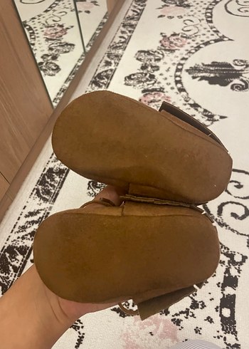 Kahverengi Erkek Bebek İlk Adım Ayakkabısı - Görsel 2