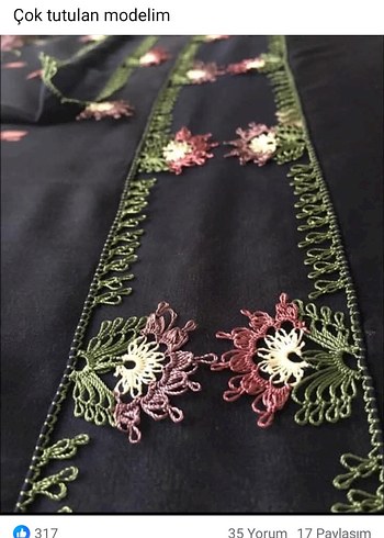 iğne oyası yemeni sipariş alınır - Görsel 2