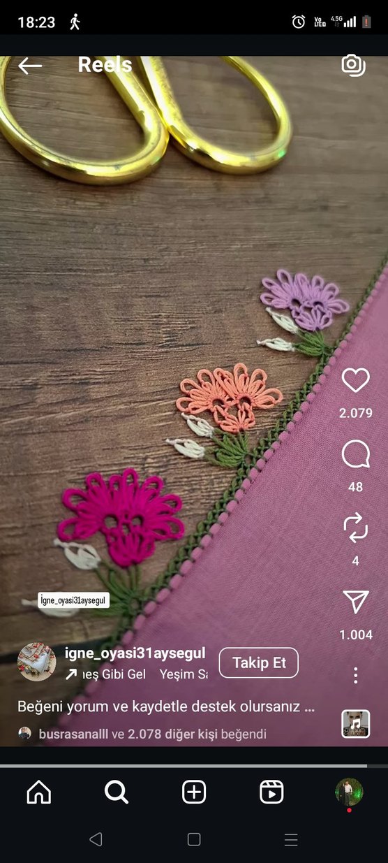 iğne oyası yemeni sipariş alınır - Görsel 3