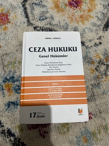 Ceza Hukuku Genel Hükümler