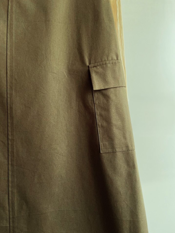 Yandan cepli kanvas  spor Kadın Etek - Görsel 2