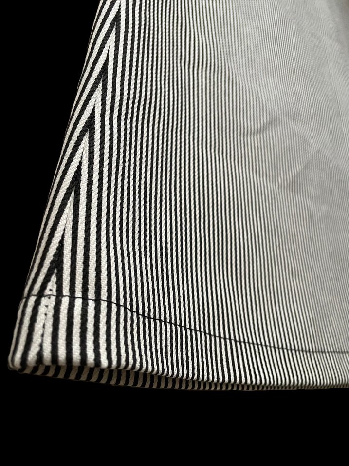 Çizgili spor çan  Etek - Görsel 3