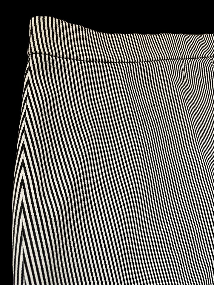 Çizgili spor çan Etek - Görsel 2