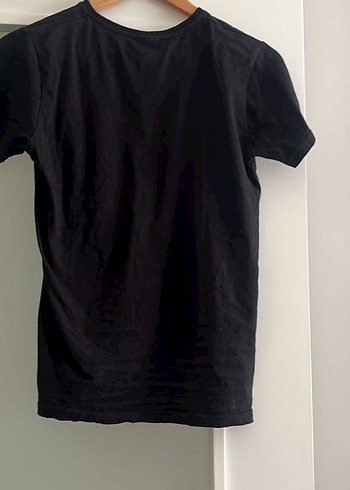 Siyah Altın Baskılı Kadın Tişört - Görsel 5