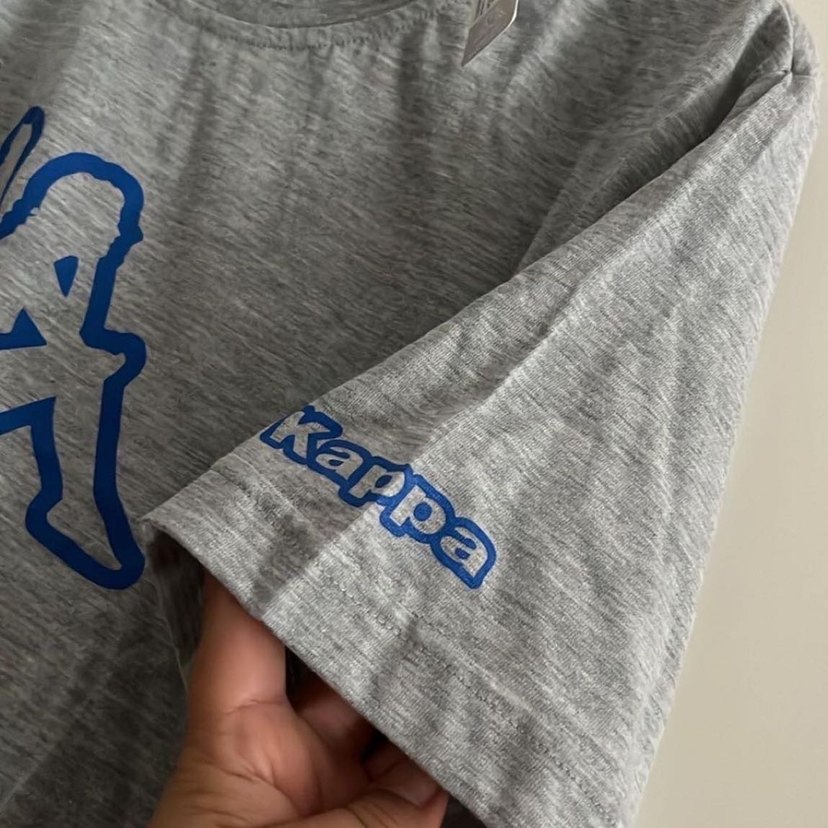 Gri Kısa Kollu Baskılı Erkek Tişört - Görsel 4