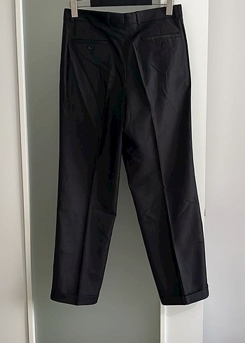 Siyah Pilili Erkek Ofis Pantolonu - Görsel 4
