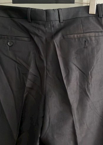 Siyah Pilili Erkek Ofis Pantolonu - Görsel 5