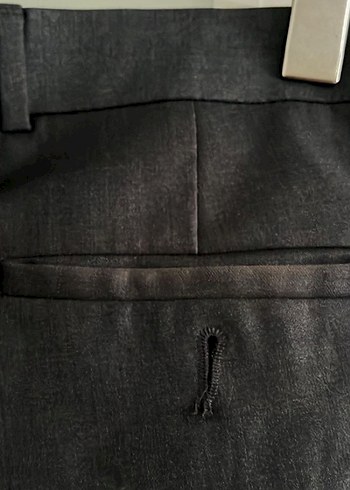 Siyah Pilili Erkek Ofis Pantolonu - Görsel 6