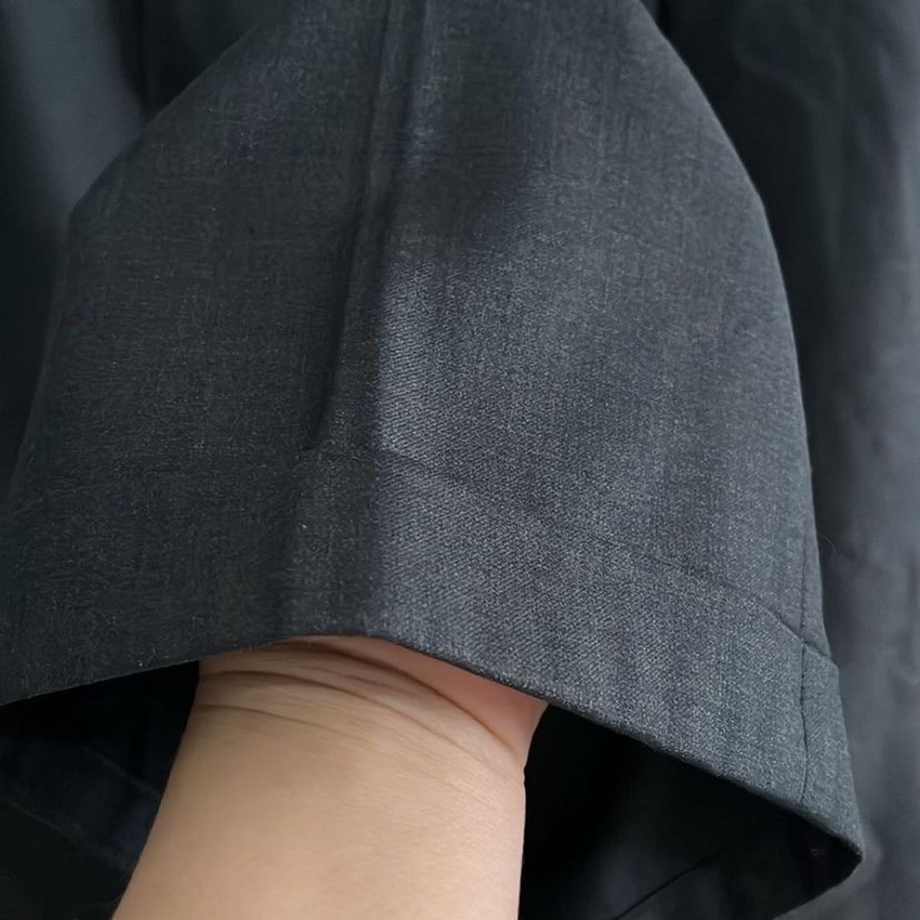 Siyah Pilili Erkek Ofis Pantolonu - Görsel 3