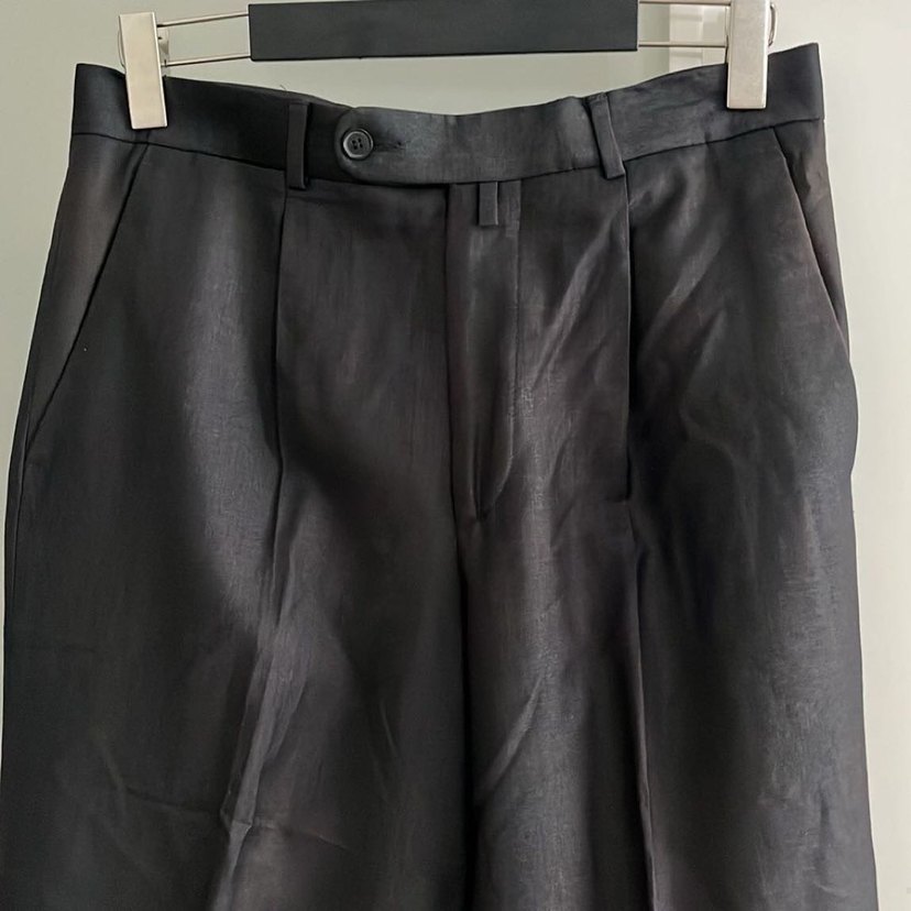 Siyah Pilili Erkek Ofis Pantolonu - Görsel 2