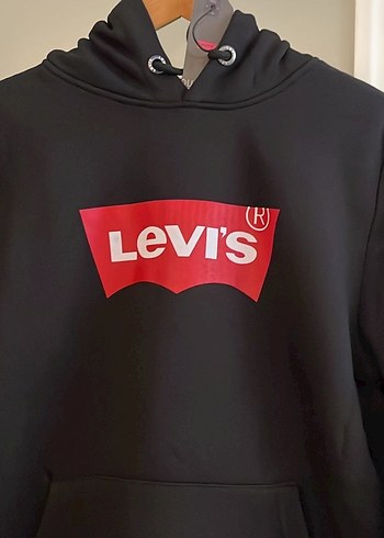 Levi's Siyah Kapüşonlu Sweatshirt - Görsel 4