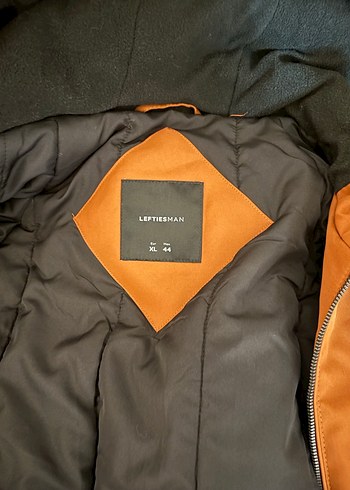 Kahverengi Fermuarlı erkekCeket - Görsel 5