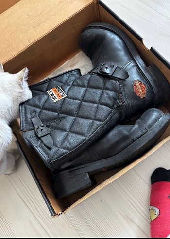 Harley-Davidson siyah çizme - Görsel 3