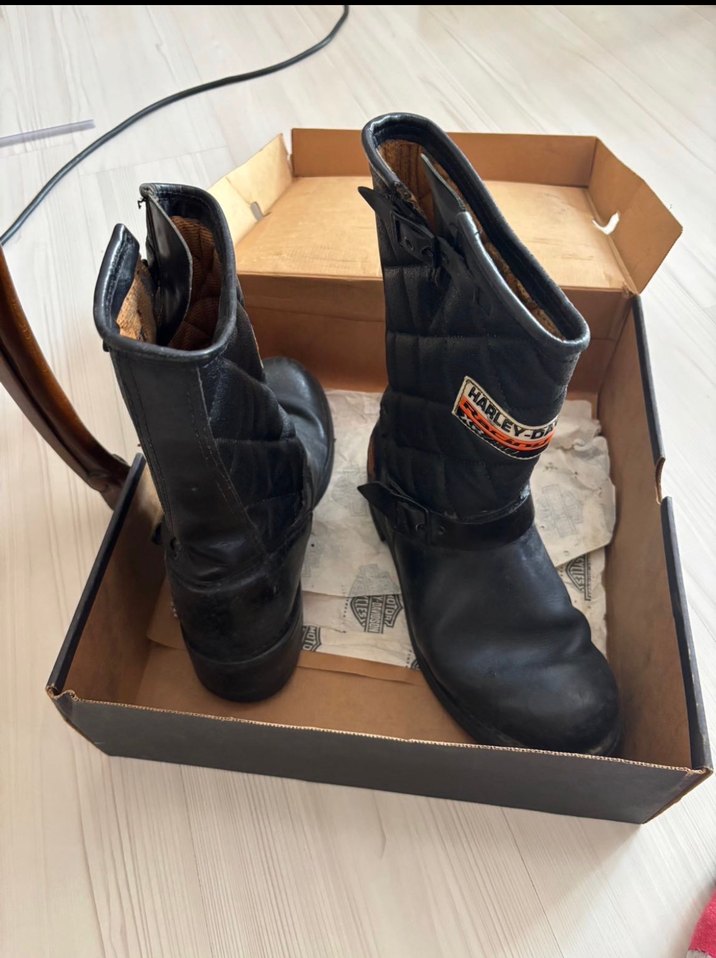 Harley-Davidson siyah çizme - Görsel 5