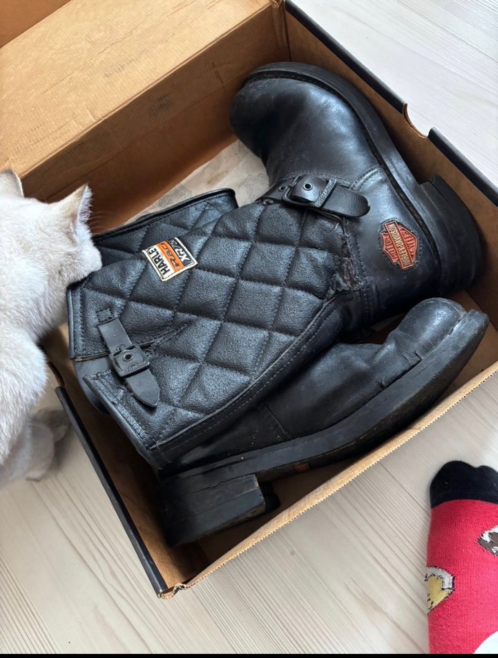 Harley-Davidson siyah çizme - Görsel 3