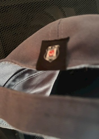 Gri BJK Nakışlı Erkek Şapka - Görsel 3