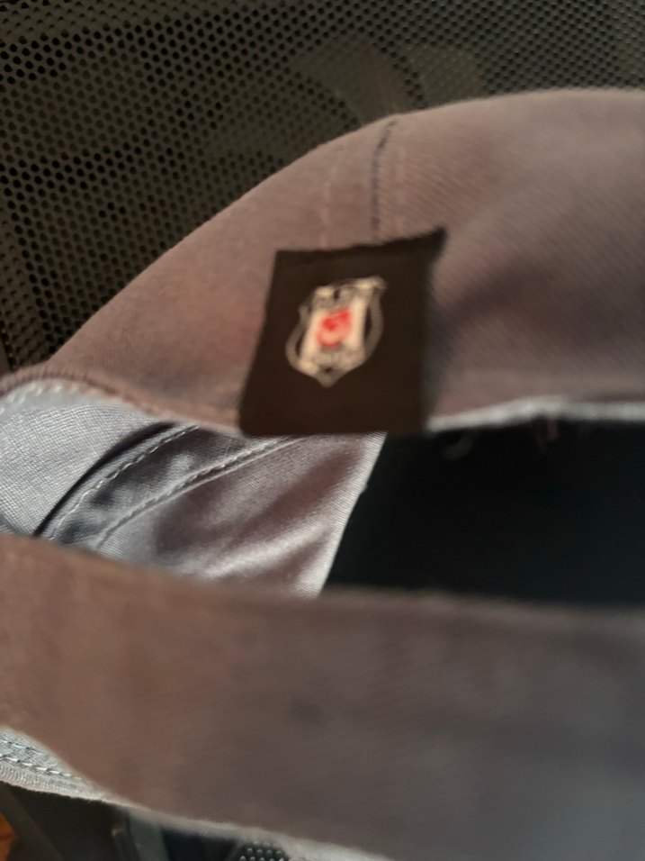 Gri BJK Nakışlı Erkek Şapka - Görsel 3