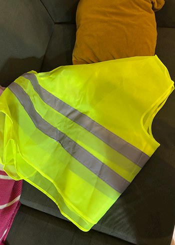 Erkek Reflektörlü Neon Sarı Yelek 2 adet fiyatı - Görsel 3