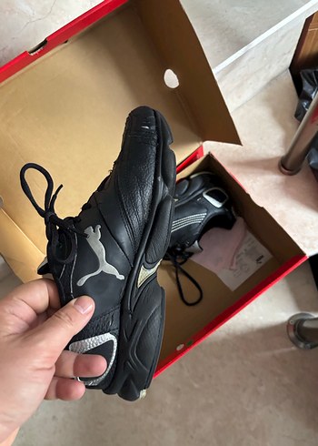Erkek Siyah Spor Ayakkabı Puma - Görsel 6