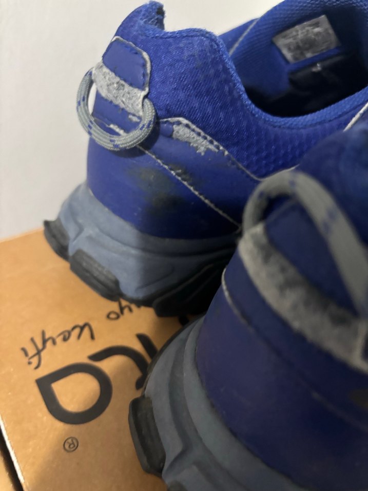 Erkek Mavi Gri Spor Ayakkabı goretex reebok - Görsel 4