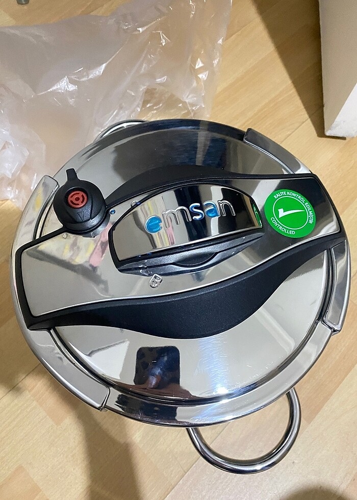 Emsan Everest düdüklü tencere 7litre - Görsel 3